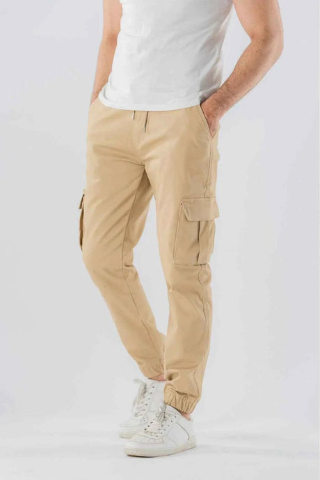 Khaki Cargo Pant - Unisex - Aesthetic Gen