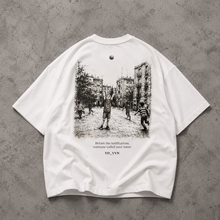 Load image into Gallery viewer, Before We Scrolled Oversized Tee
