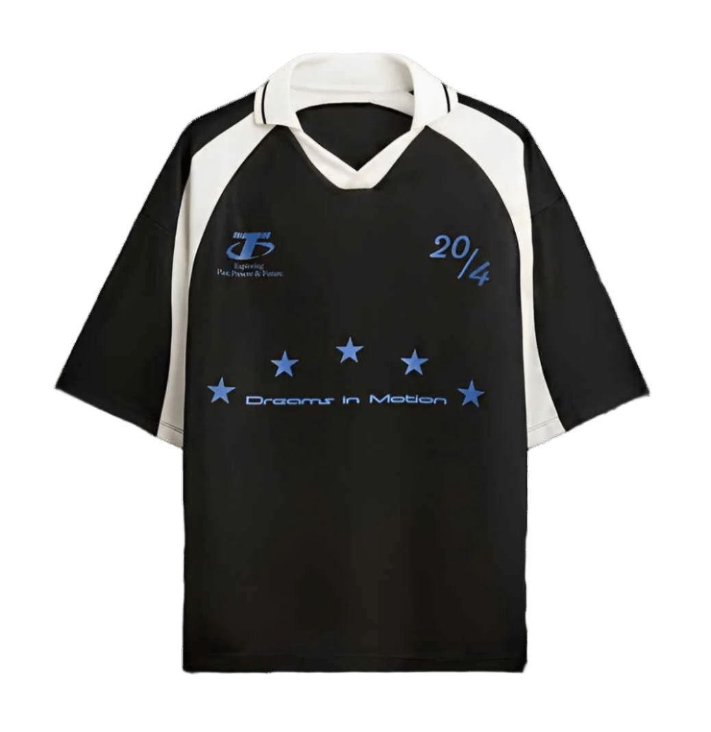 Pack of 2 Manfinity Polo T-Shirt Colour Block Polo T-Shirt - Aesthetic Gen