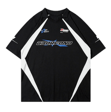 Load image into Gallery viewer, Pack of 2 Racing and American Vintage Lapel Polo T-shirt - Aesthetic Gen
