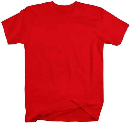 Red Half Sleeve Tee - Aesthetic Gen