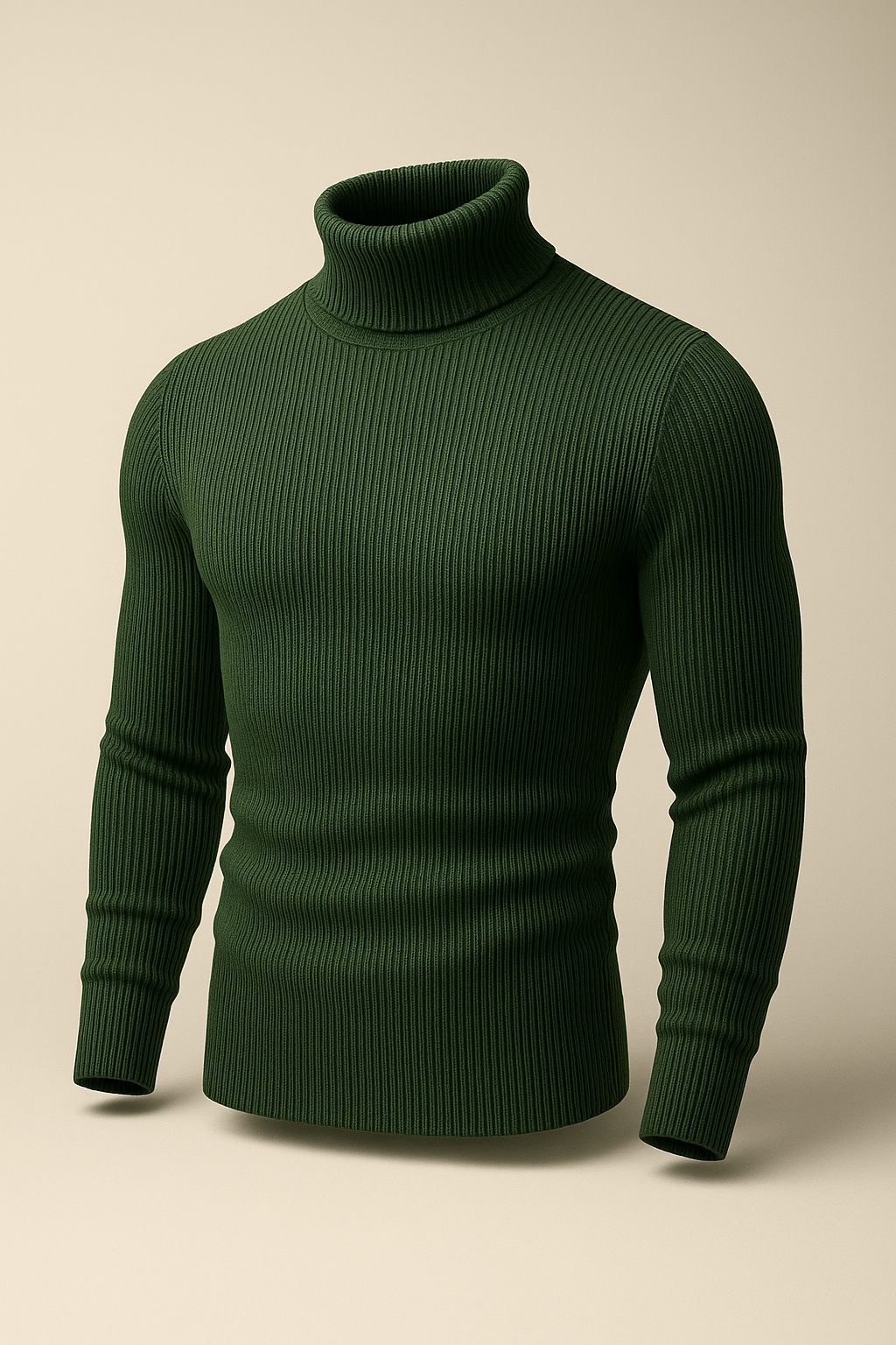 Basic Bottle Green High neck