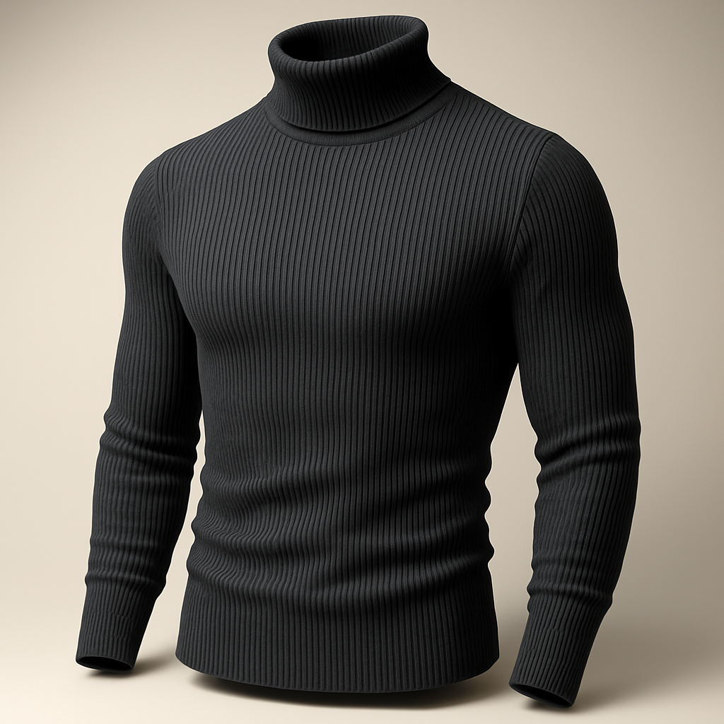 Basic Charcoal High neck