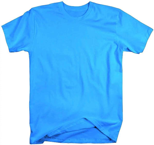 Sky Blue Half Sleeve Tee - Aesthetic Gen