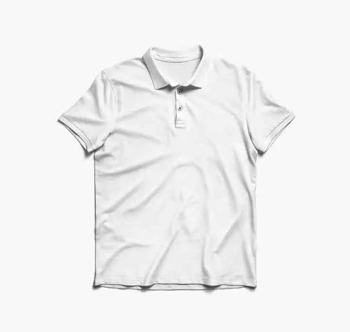 WHITE POLO TEE - Aesthetic Gen