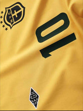 Load image into Gallery viewer, Yellow Manfinity Sporsity Patchwork Number Print Polo Shirt - Aesthetic Gen

